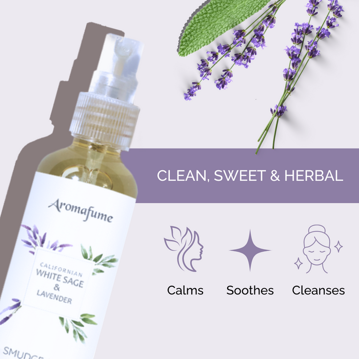 White Sage & Lavender Smudge Spray