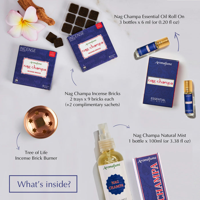 Free Spirit - Nag Champa Wellness Kit